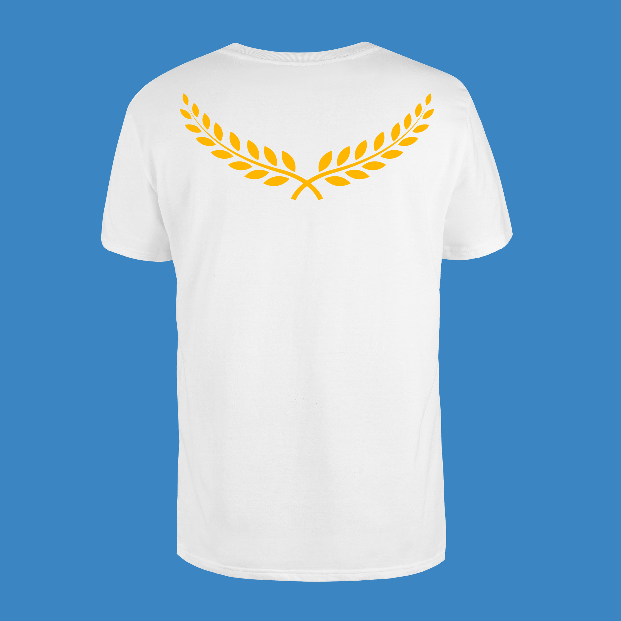 T-shirt Orange Wreath